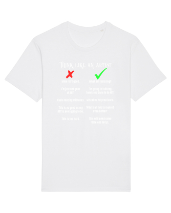 Think like an Artist White