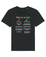Think like an Artist Tricou mânecă scurtă Unisex Rocker