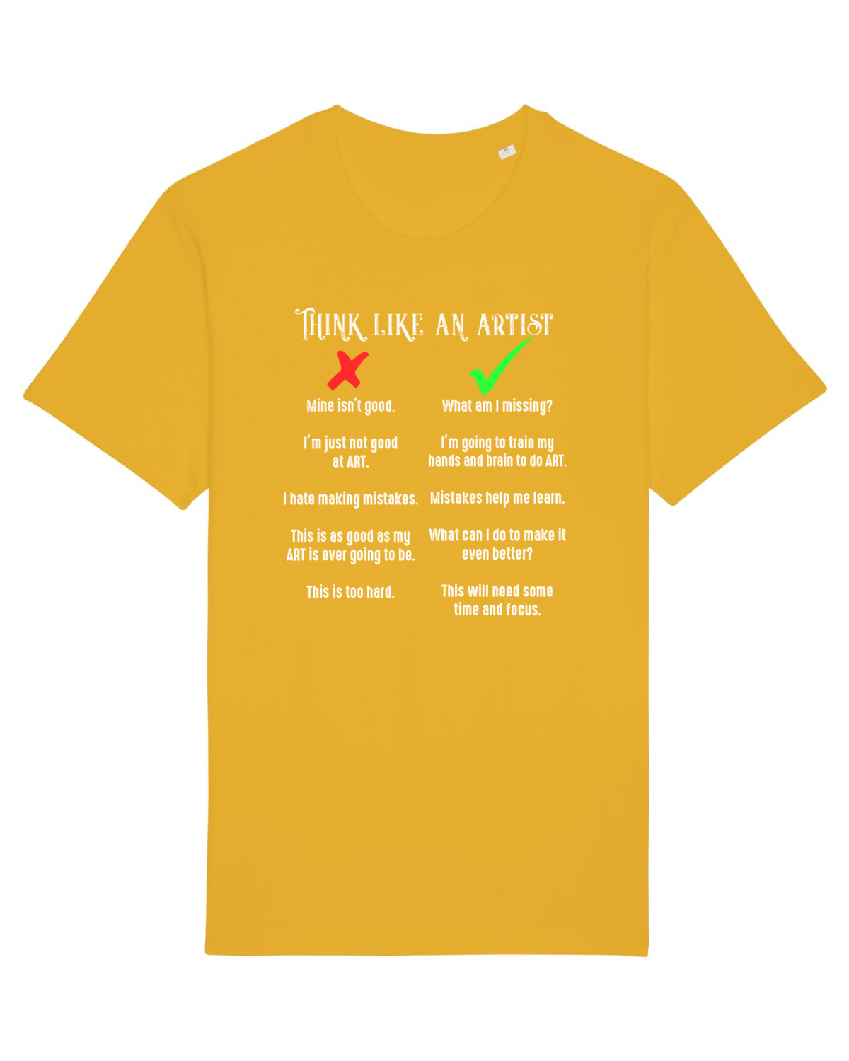 Tricou mânecă scurtă Unisex Rocker Spectra Yellow