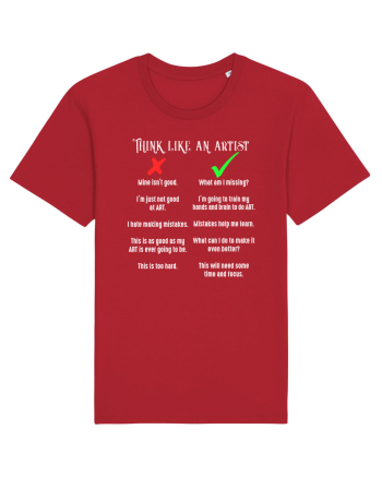 Think like an Artist Red