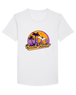 Beach House Tricou mânecă scurtă guler larg Bărbat Skater