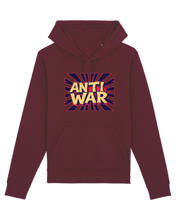 ANTI WAR - ANTI RAZBOI Burgundy