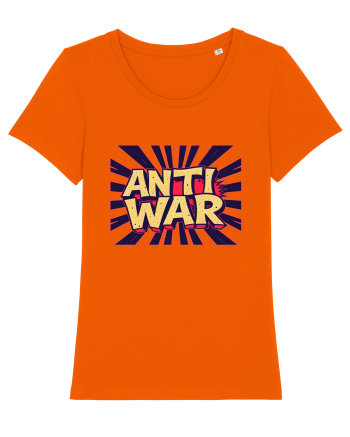 ANTI WAR - ANTI RAZBOI Bright Orange