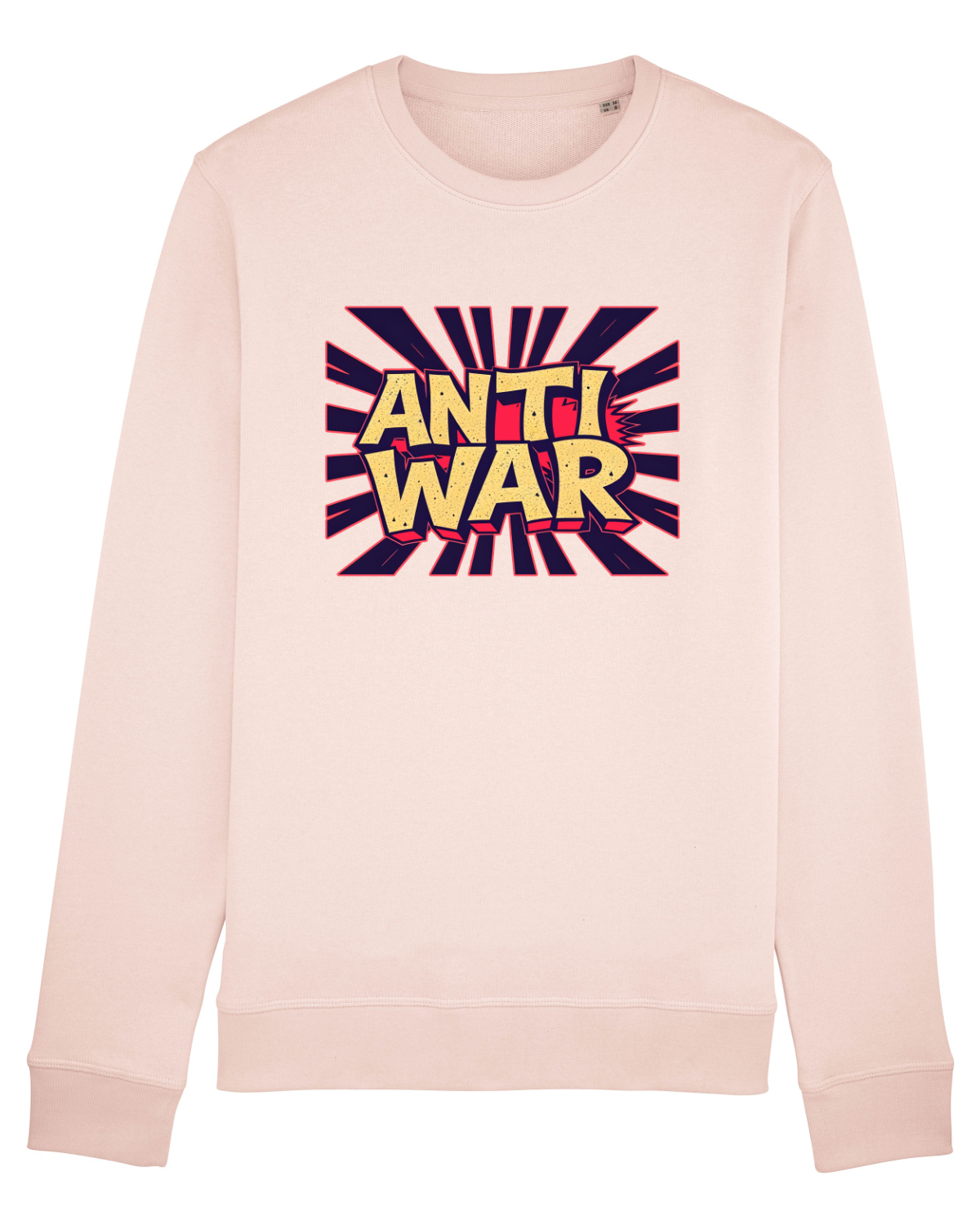 Bluză mânecă lungă Unisex Rise Candy Pink
