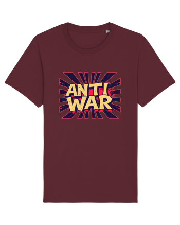 ANTI WAR - ANTI RAZBOI Burgundy