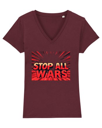 STOP ALL WARS - OPRITI TOATE RAZBOAIELE 2 Burgundy