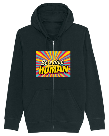 BE A NICE HUMAN - FII UN OM BUN Black