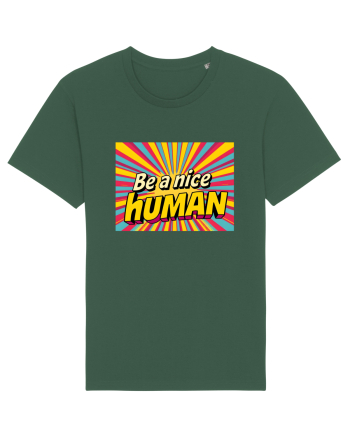 BE A NICE HUMAN - FII UN OM BUN Bottle Green