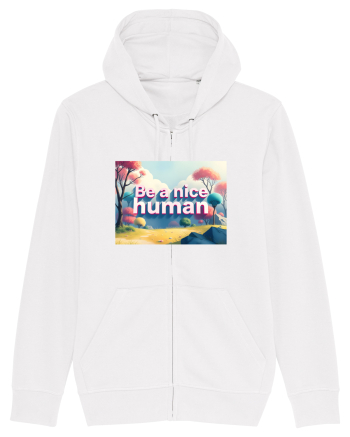 BE A NICE HUMAN - FII UN OM BUN 2 White