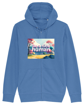 BE A NICE HUMAN - FII UN OM BUN 2 Bright Blue