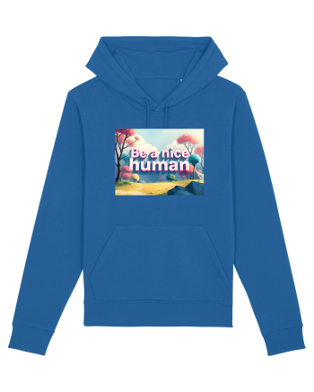 BE A NICE HUMAN - FII UN OM BUN 2 Royal Blue