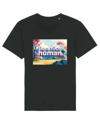 BE A NICE HUMAN - FII UN OM BUN 2 Black