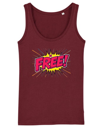 BE FREE - FII LIBER! Burgundy