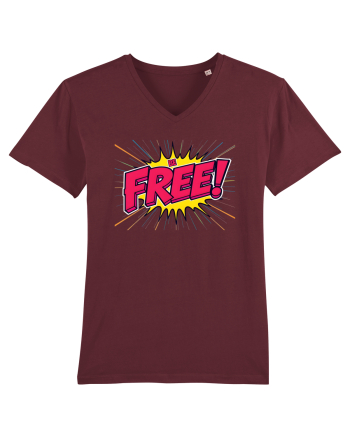 BE FREE - FII LIBER! Burgundy