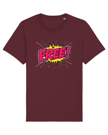 BE FREE - FII LIBER! Burgundy