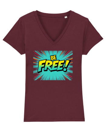 BE FREE - FII LIBER! 2 Burgundy