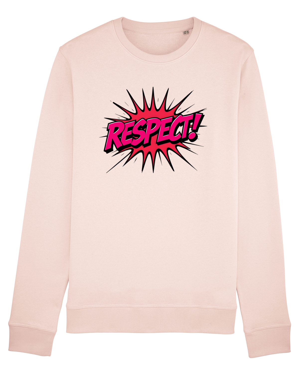 Bluză mânecă lungă Unisex Rise Candy Pink