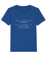 Love Violence Tricou mânecă scurtă  Copii Mini Creator