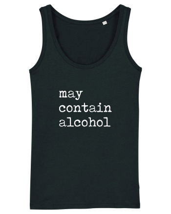 May contain alcohol Black