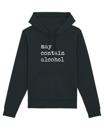 May contain alcohol Black