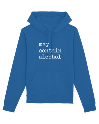 May contain alcohol Royal Blue