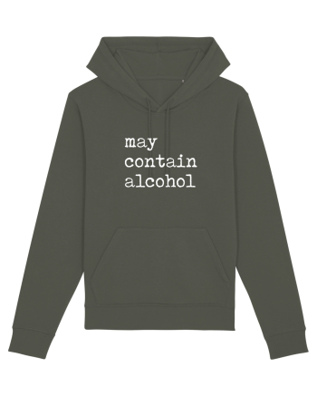 May contain alcohol Khaki
