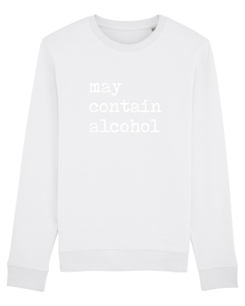May contain alcohol White