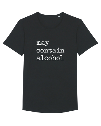 May contain alcohol Black
