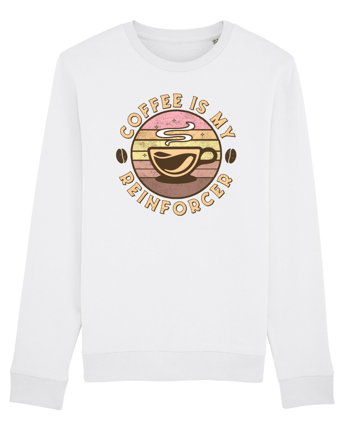 Bluză mânecă lungă Unisex Rise White