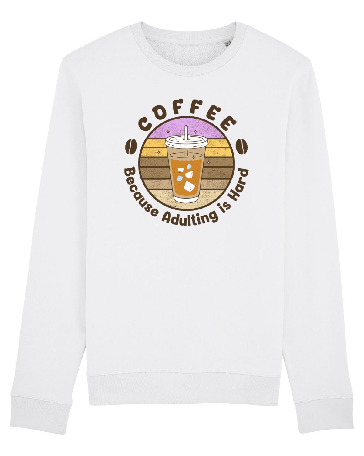 Bluză mânecă lungă Unisex Rise White