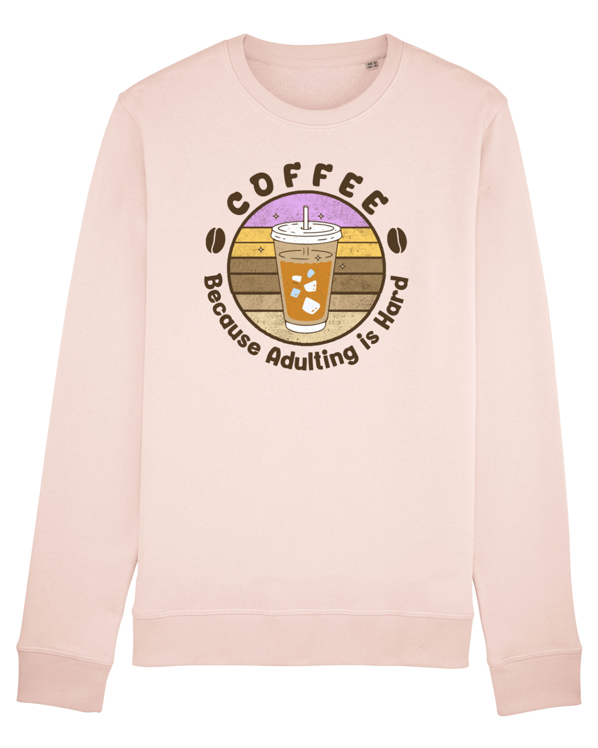 Bluză mânecă lungă Unisex Rise Candy Pink