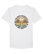 My Coffee is Perfect Tricou mânecă scurtă guler larg Bărbat Skater