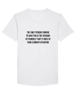 The Only Person Tricou mânecă scurtă guler larg Bărbat Skater