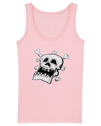 Tired Skull Head Cotton Pink