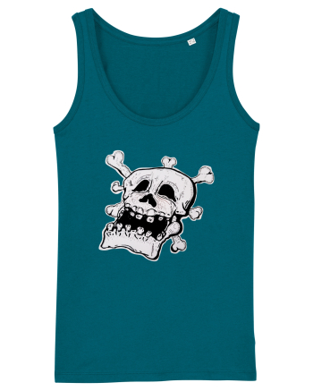 Tired Skull Head Ocean Depth