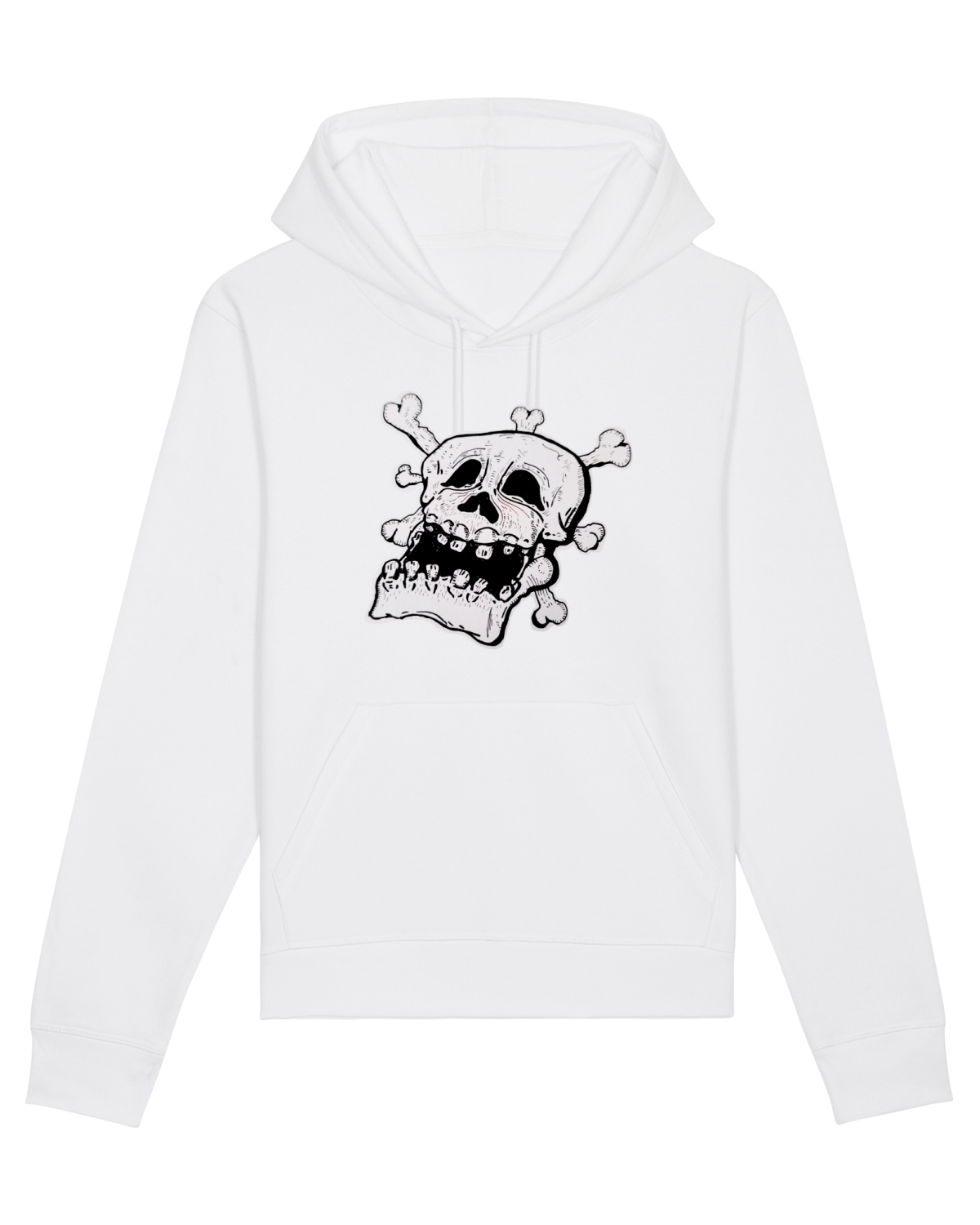 Hanorac Unisex Drummer White