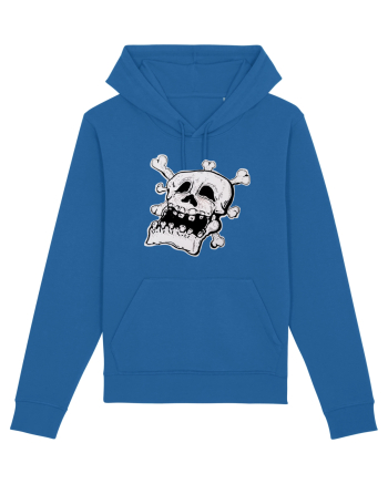 Tired Skull Head Royal Blue