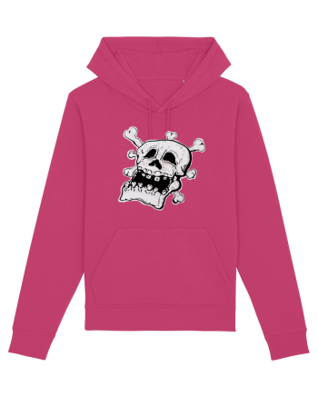 Tired Skull Head Raspberry