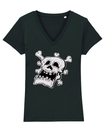 Tired Skull Head Black