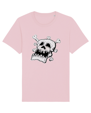 Tired Skull Head Cotton Pink