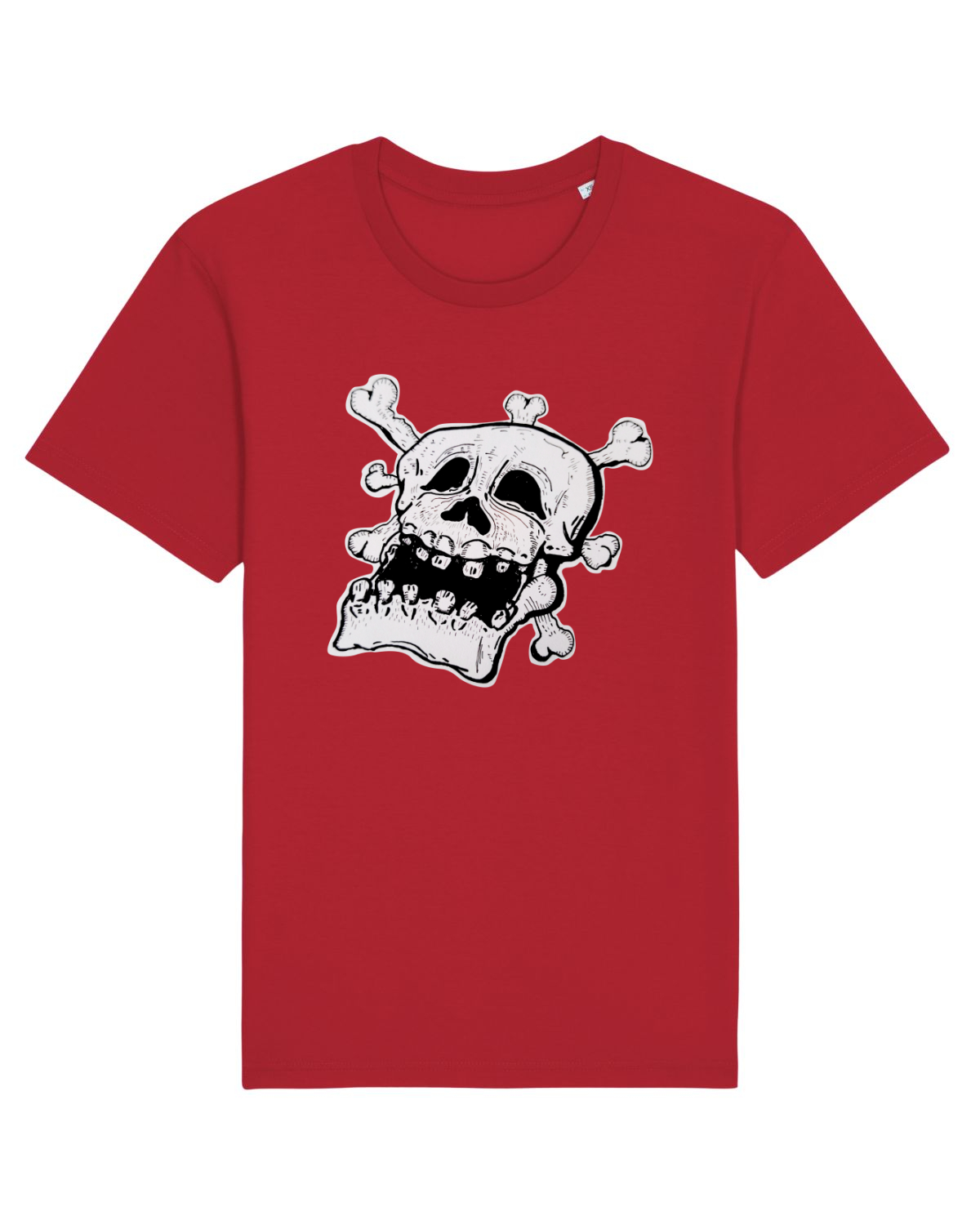 Tricou mânecă scurtă Unisex Rocker Red
