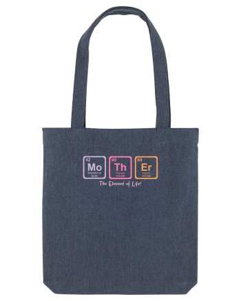 MOTHER periodic table elements  Midnight Blue