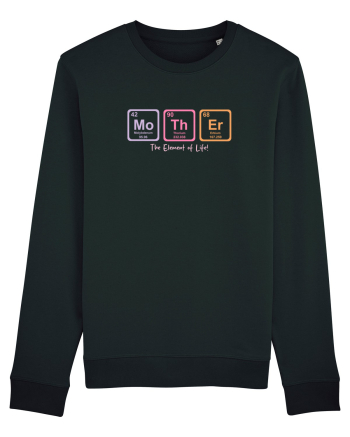 MOTHER periodic table elements  Black