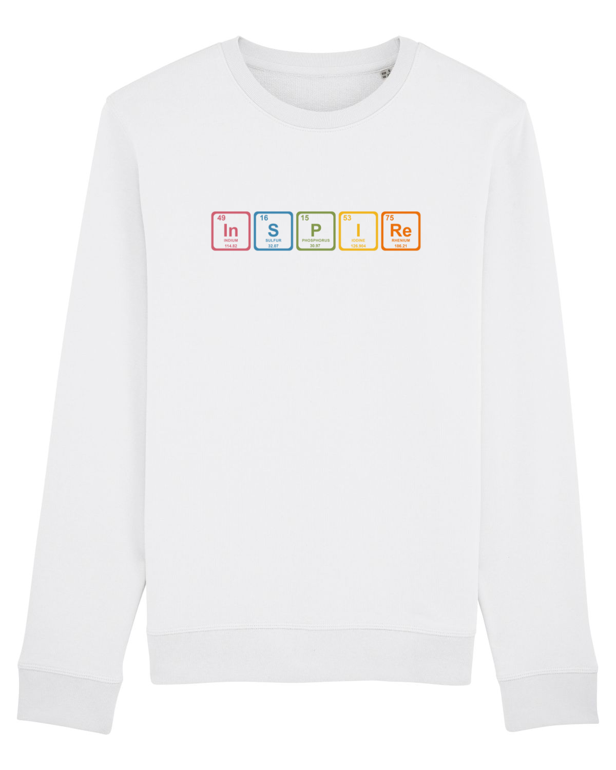 Bluză mânecă lungă Unisex Rise White