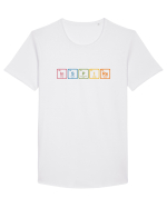 INSPIRE Tricou mânecă scurtă guler larg Bărbat Skater