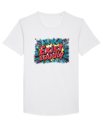 EXIST LOUDLY! 2 Trăiește cu voce tare / fara sa te ascunzi! Tricou mânecă scurtă guler larg Bărbat Skater