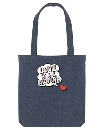  LOVE IS ALL AROUND Iubirea e peste tot Midnight Blue