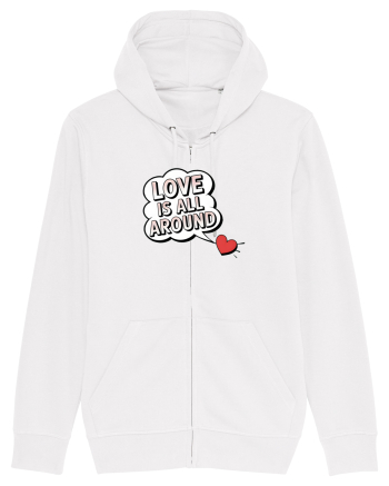 LOVE IS ALL AROUND Iubirea e peste tot White