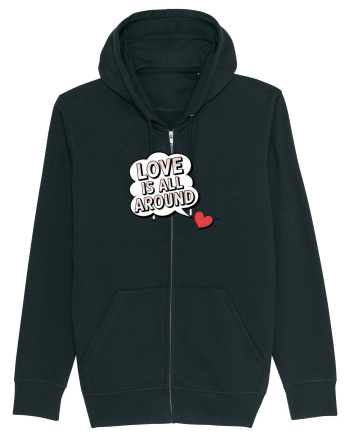  LOVE IS ALL AROUND Iubirea e peste tot Black