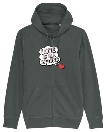  LOVE IS ALL AROUND Iubirea e peste tot Anthracite